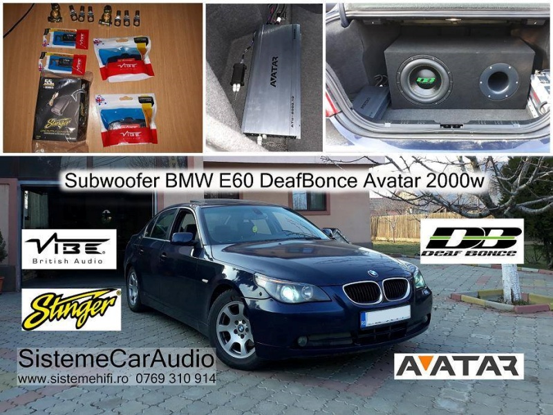 Upgrade sistem audio basic BMW